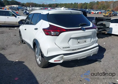 2021 Nissan Kicks S Xtronic Cvt из США, поврежденный, VIN 3N1CP5BV2ML535423